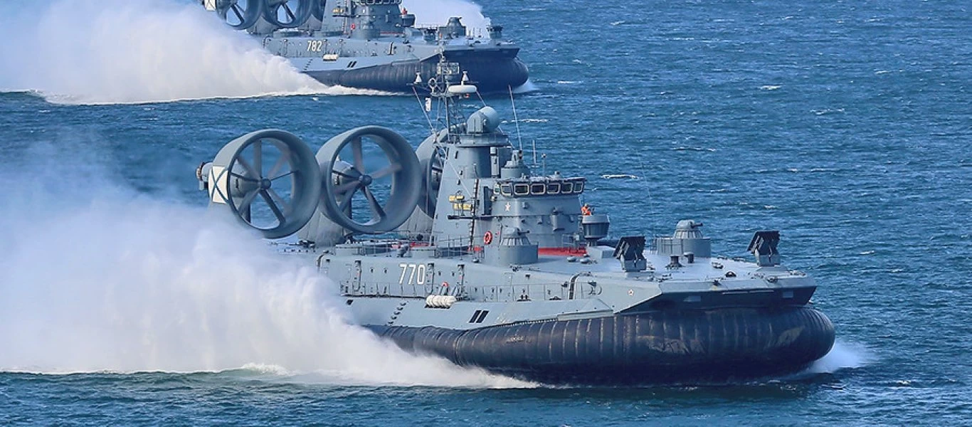 Ρωσικό ναυτικό: Αναβαθμίζει τα αερόστρωμνα Zubr